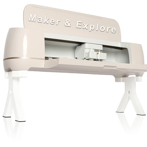 LOPASA Stand Legs Compatible with Cricut Maker 4,3 & Explore 4,3, Air 2, Machine Organization and Storage, Craft Desk Accessories and Space Organizer, Cutting Machine Storage Solutions