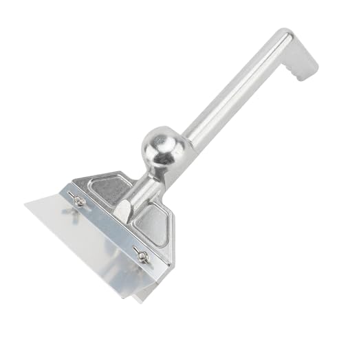 ZIZEV Heavy Duty Griddle Scraper for Flat Top, Flat Top Grill Scraper for Griddle with Ergonomic Aluminum Handle Commercial for Outdoor Home Commercial Use for Men Women