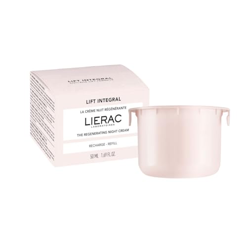 Lierac - Lift Integral - Recharge de la Crème Nuit Régénérante 50ml - Soin Visage - Régénère - Nourrit - Lisse les rides - 97% d’ingrédients d’origine naturelle - Tous types de peaux même sensibles