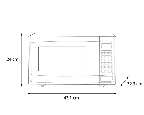Microondas, Wireless microondas daewoo kor-164h Marca Midea (3)