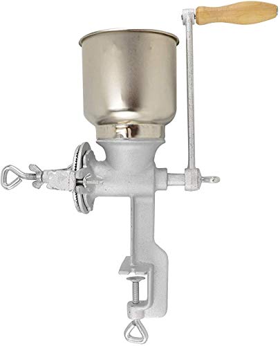 Molinillo manual de maíz para hacer harina, grano de trigo, nueces, molinillo triturador de hierro fundido, herramienta de cocina para el hogar