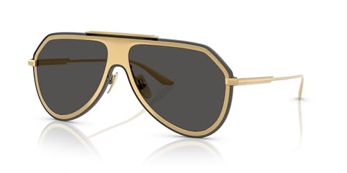 Dolce & Gabbana 2309 サングラス, 02/87 - ゴールド - ダークグレー, 43/143/145