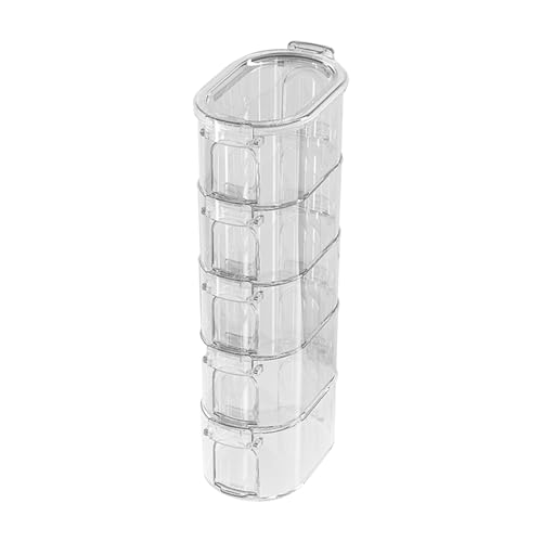 Organizador de Especias Genérico | Bote transparente Hermético Reutilizable | Salaero y Pimienta,para viajes Picnic Mesa Pastelería Condimento Comida Cocina Exterior Camping Bar