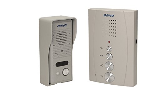 ELUVIO Hörerloser Türsprechanlage Einfamilienhaus-Set (Silber)