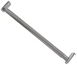 The Hillman Group 852651 18-Inch to 30-Inch Adjustable Closet Rod 1-Inch Diameter, Zinc Plated