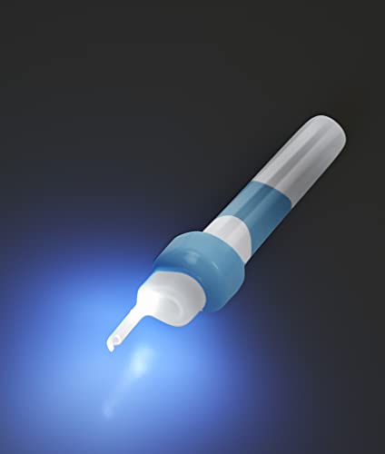 Wax Extract Ear Wax Remover w/ 2 Flexible Tips, LED Light, & Cleaning Brush | Safe, Effective Ear Wax Vibration & Vacuum to Gently Remove Wax Buildup | Premium Ear Suction Vacuum for Adults & Kids