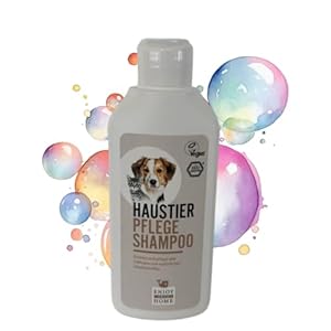 Enjoy Your Home – Sensitive and fragrant dog shampoo, 250 ml, against odour and itching, for loving care, especially suitable for long hair and white fur.