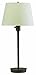 House Of Troy G250-GT Generation Collection Portable Table Lamp, Granite with Off-White Linen Hardback Shade