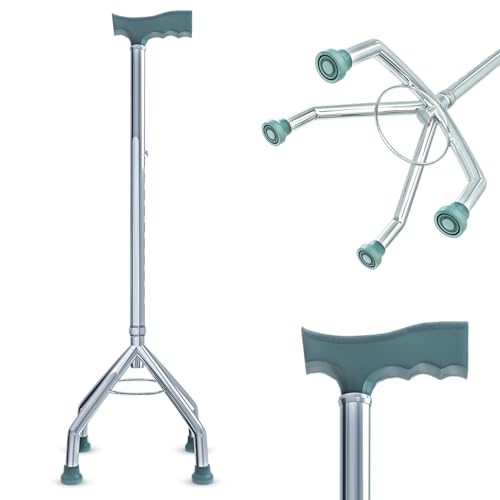 Antara AGEasy Four Leg Walking Stick for Old Age | Lightweight Wa...