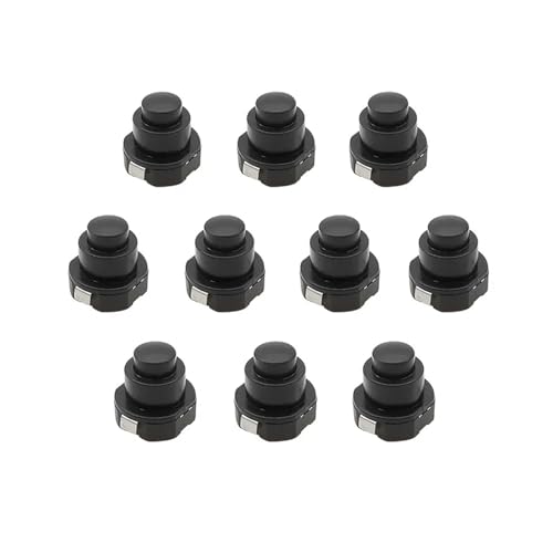 10Pcs Black Flashlight Switch DC 30V – HJNAOKGWHQ
