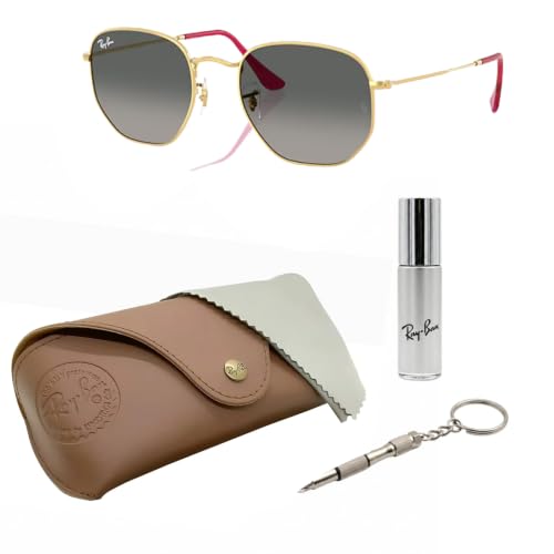 Image of Ray-Ban RB3548N HEXAGONAL FLAT LENSES Sunglasses w /Official Eyewear Kit