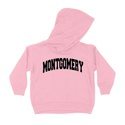Montgomery Collegiate Kids Hoodie Sweatshirt Toddler 2T Light Pink