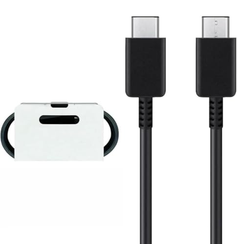 Image of Original 45W USB-C Super Fast Charger | Compatible with Galaxy S Series & Z Fold /Flip | PD 3.0 Adapter with Type-C Cable | Fast Charging for S24, S23, Z Fold5, Flip5, & More 2025 Model - Black