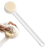 Rutschfester Rückenpeeling-Gurt – Komfortables Duschschrubber, weiche Körperreinigungshilfe, multifunktionale Hautpflege, Badlösung, sanftes Hygieneprodukt für ältere schwangere Frauen, tägliches