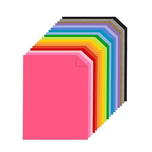 Neenah Astrodesigns Cardstock Pack 8.5"X11" 72/Pkg - 18 Bold & Vivid Colors - Image 3