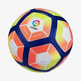 Clark La-Liga Stylish 32 Panels PVC Football with Pump + Needle (Size 5)