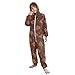 KOCOART Onesie Pjs 9-11 Zip Up One Piece Pajama Cute Poop Circle Pattern Cosplay Costume School Party Gifts Overnight Sleepwear