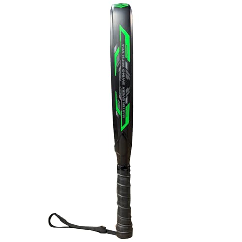 VEA Diamond Pro Padel Rackets (2-Pack) with 2 Tubes of Balls – Carbon Fiber Racquets, EVA Core, 6 Balls – Professional Padel Set for Doubles