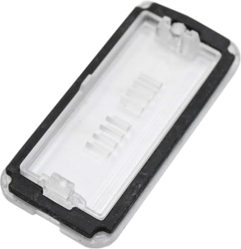 Generisch Illuminazione targa posteriore – Compatibile con Fiat 500 e Abarth 500 (2007–2022) – Numero OEM 51800482 – Piastra lampada lente, senza lampadina