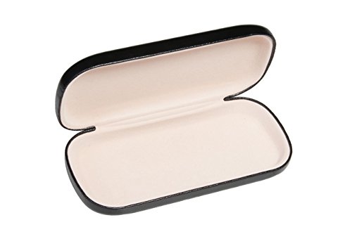 Image of Hard Metal Bodied Eyeglass Case for Medium to Large Frames