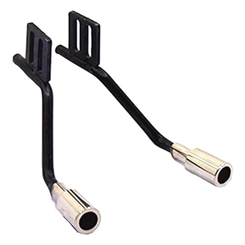 Colaxi Metal Exhaust Pipe Kit Fits SCX10-4 1/10 RC Crawler Accessories Parts