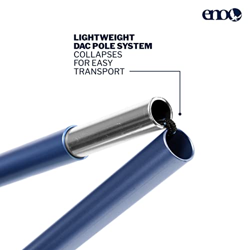 Eno Fuse Tandem Hammock System Colour Slate Lightwieght Fuse Spreader Bars, Two Hammocks Side By Side Dac Grren Anodised Aluminium Alloy Eliminates Enviro Damage Weight 277 G #TOP3