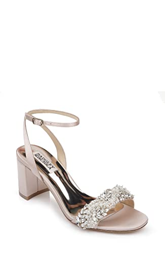Sandale Badgley Mischka Clara en satin de soie femme