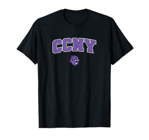 City College of New York CCNY Beavers Arch Logo T-Shirt