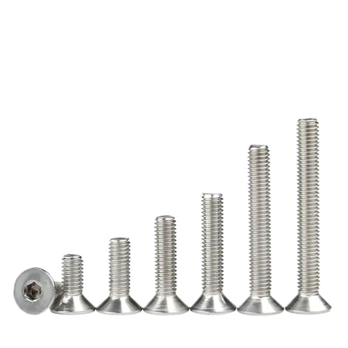 5/10/20/50 ZpZpMMlW M2 M3 M4 M5 M6 M8 M10 Zp{g DIN7991 304 XeX|(25mm,M6 10pc)