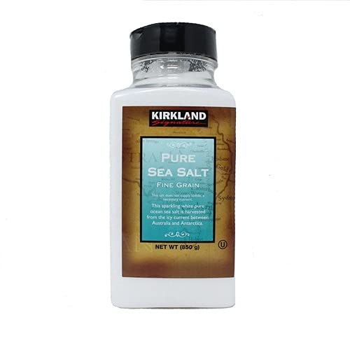 Kirkland Signature Pure Sea Salt Fine Grain 850g