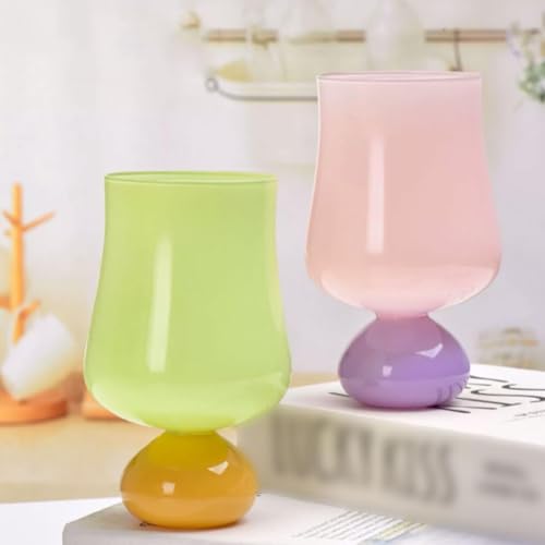 Verres à thé et tasses à café soufflés pour instants uniques