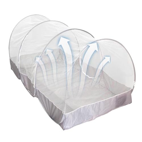 Mosquitero para cama de interior exterior y red de camping portátil para dormitorio 2