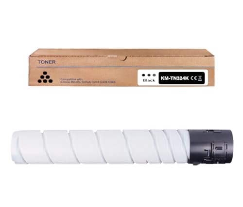 Toner Konica Minolta TN324 noir compatible BizHub C258 C308 C368 A8DA150