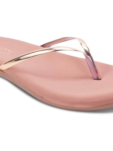 Image of JM LOOKS Women's Flats| Fashion Thong Style Slip-On Flats | Comfortable Casual Sandals