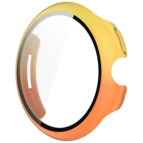 [CYBERGARAGE] For Pixel Watch4 P[X ϏՌ Jo[ Watch 4 45mm KX KXtBt Sʕی tیP[X O[OsNZ EHb`4 Of[V PF/NA tB n[hP[X
