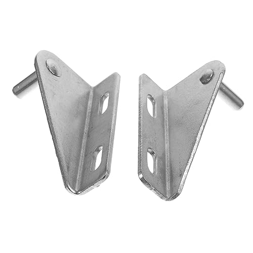 ABOOFAN 2pièces Lot De Charnières De Porte De Réfrigérateur Remplaçables Charnières De Congélateur Silencieuses Avec Roulements Épais Résistantes Durables