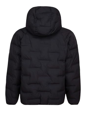 Nike Jordan Big Kids Welded Repel Synthetic Fill Puffer Jacket, Black, MEDIUM (Big KIds)2