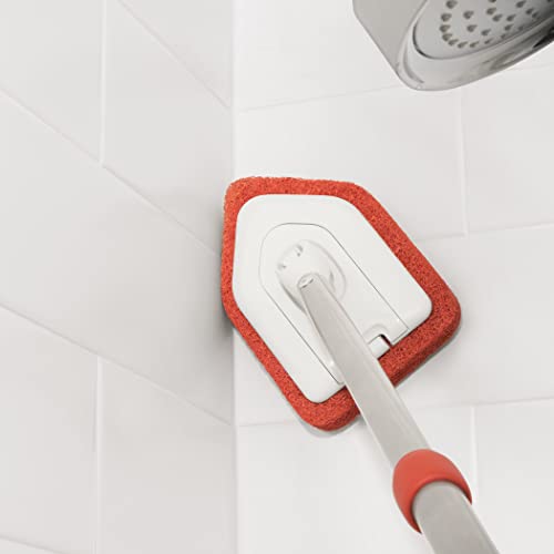 Image of OXO Good Grips Tub and Tile Scrubber Refill, Orange, 1 Count (Pack of 2)