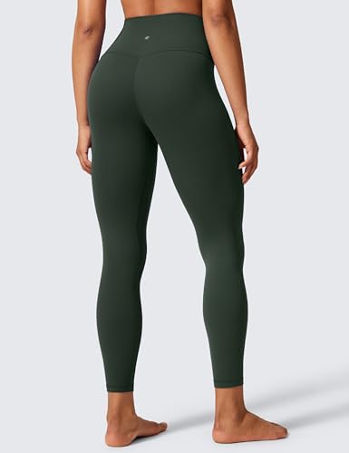 Image of CRZ YOGA Butterlift Workout Leggings 25 inch - High Waisted Pilates Gym Athletic Womens Yoga Pants Buttery Soft