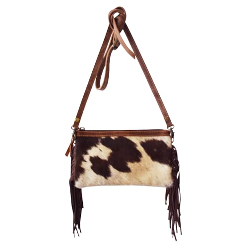 American Darling Women's Crossbody Bag Western Hair On Genuine Leather Handbag and Ladies Purse