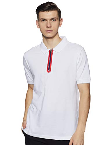 Image of Colt Men's Printed Regular fit T-Shirt (280083794 White M HS Medium)