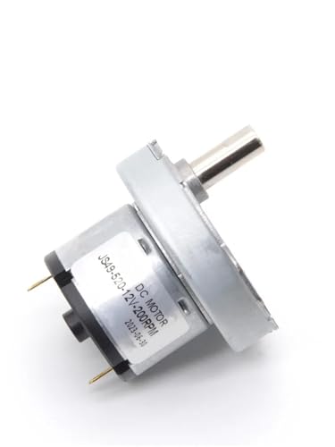 Moteur à engrenages 12 V silencieux et puissant JS49-520 pour automatisme