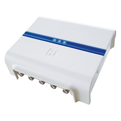 Hirschmann HMV 41 Shop - TV-Signalverstärker (0 - 55 °C, 135 x 45 x 150 mm, F, 185 - 265, Weiß) Cover