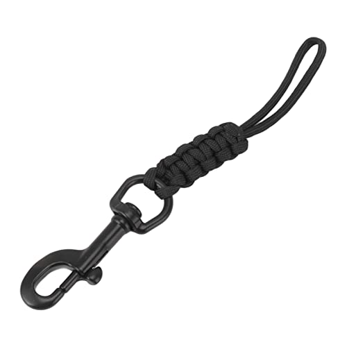 Duikkoord, Duiken Anti Verloren Lanyard Slijtvast Strak Trek Hand Geweven Praktisch Stevig met RVS Clip voor BCD Apparatuur - Image 8