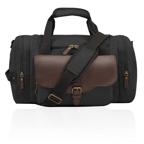 22L Lightweight Travel Duffle Bag - Approved Under Seat Carry-On, Multi-Pocket Weekender Gym Bag with Adjustable Straps, Unisex Overnight Bag for Men & Women