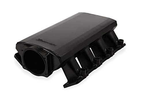 Holley Sniper EFI 830112-1 Sniper EFI Sheet Metal Fabricated Intake Manifold Low Profile - GM LS7 - Black