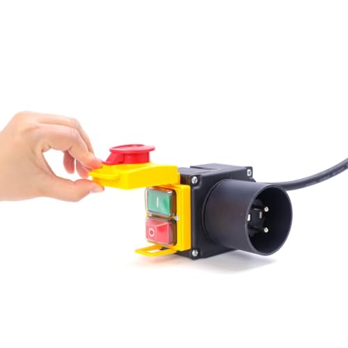Interruptor de botón HCK3T para reparar el encendido de cortadora de troncos 4