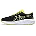 ASICS Kid's GEL-EXCITE 10 Grade School Running Shoes, 7, BLACK/BRIGHT YELLOW