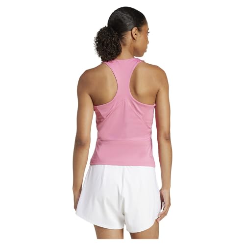 Adidas Y-Canottiera Donna-Rosa Rosa - S - 2