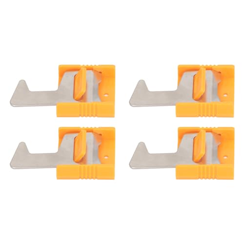 Natudeco 4Pcs Circuit Breaker Safety Lock Electrical Switch Lockout Device Circuit Breaker Lockout Device for Factories Machining Industrial Equipment